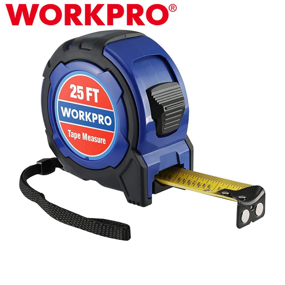 Workpro 25ft Tape Measure1/8 Fraction Measuring | Built Supply Co