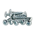 #8-11 X 3/4" Deep / Coarse Thread Phillips Pan Head Screws Zinc Plated