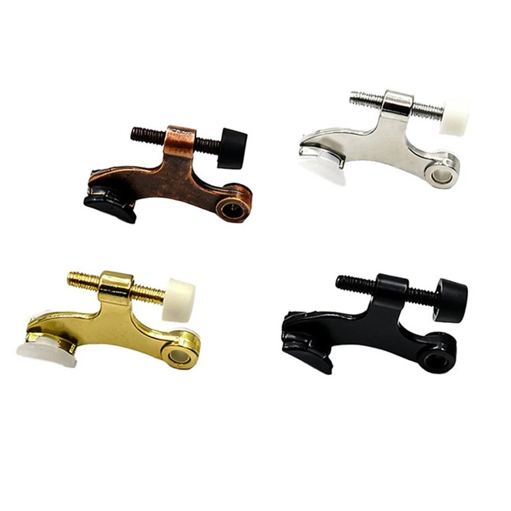 Wall Friendly Adjustable Door Stop Slides Directly Onto Hinge Pin 6
