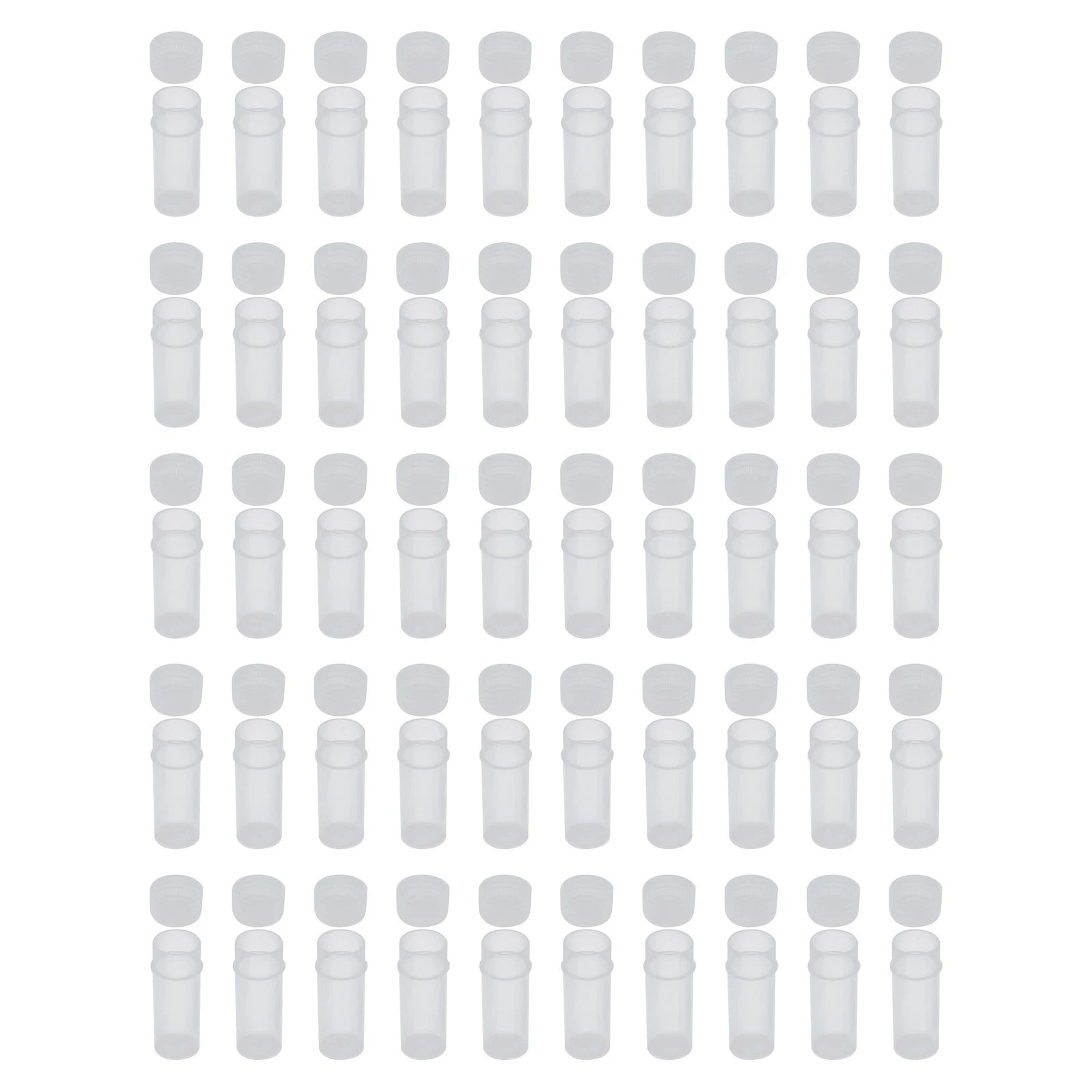 5ml Volume Plastic Small Bottle Vial Storage Container Sample