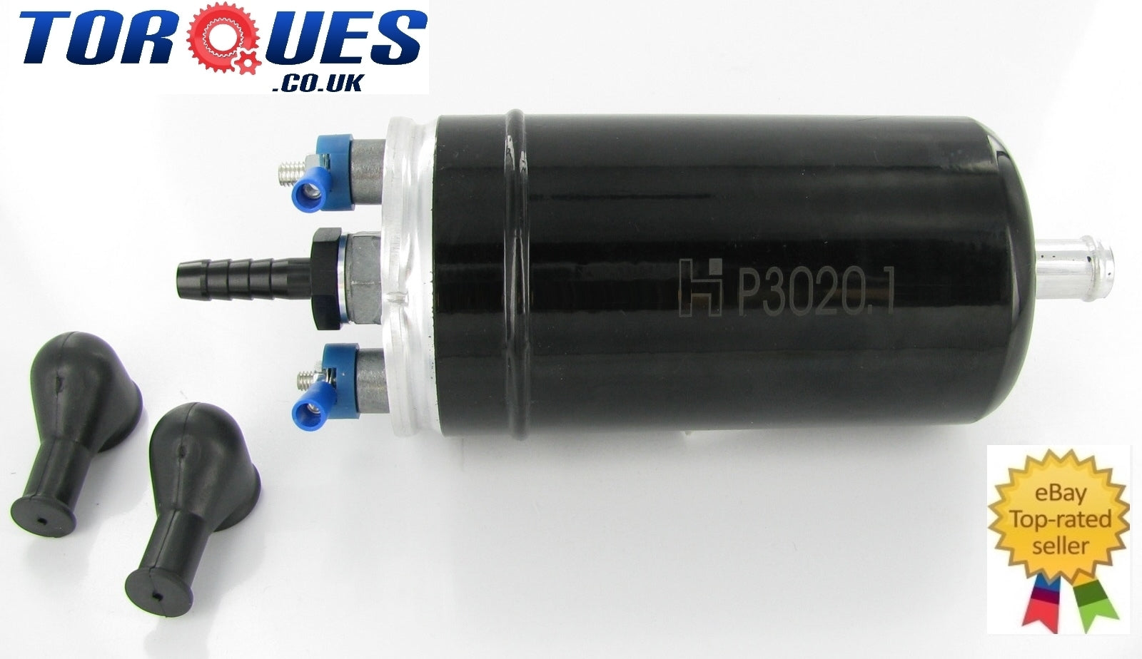 Sytec Fse Otp020- Inline Fuel Pump- Barbed Adapters 12MM Input 8MM