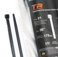 TR Industrial Ultra Heavy Duty Multi-Purpose UV Cable Ties 250 lbs. Strength by TR Industrial