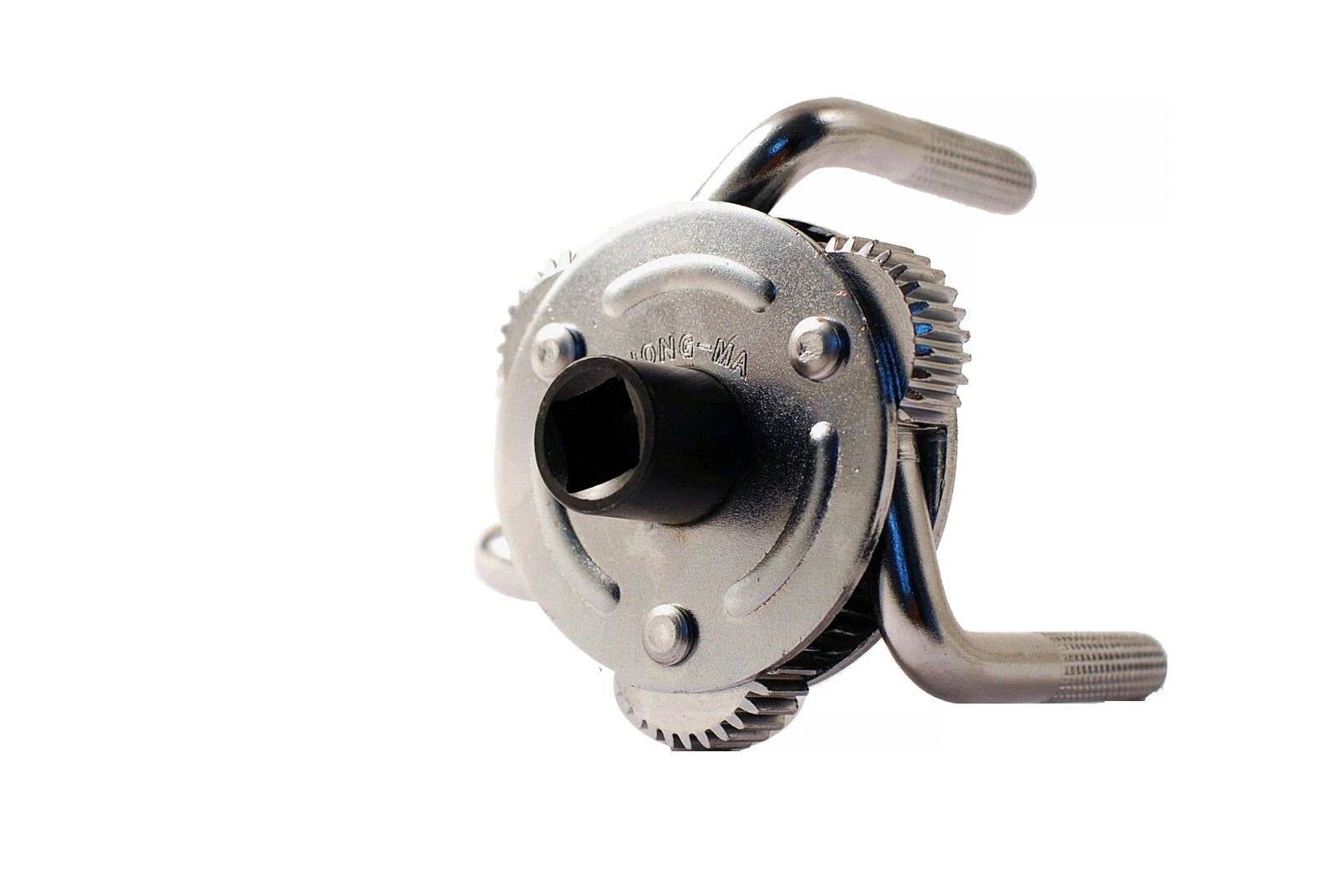 1/2" Dr. Adjustable 3-Jaw Two-Way Oil Filter Wrench Option: Round/Bent/Fla<wbr/>t Leg