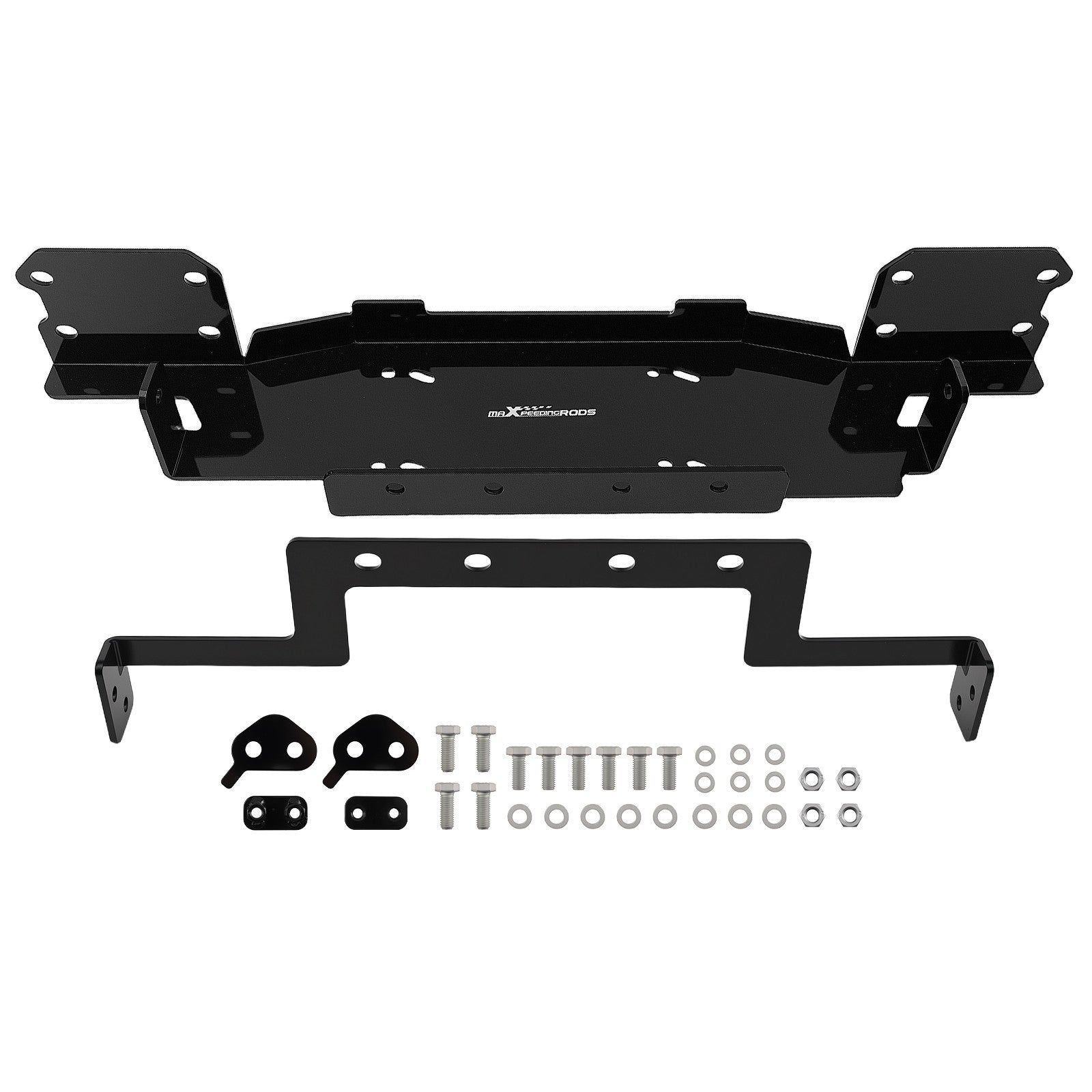 Front Bumper Winch Mount Plate 13,000lbs For Jeep Wrangler JL 21 22 23