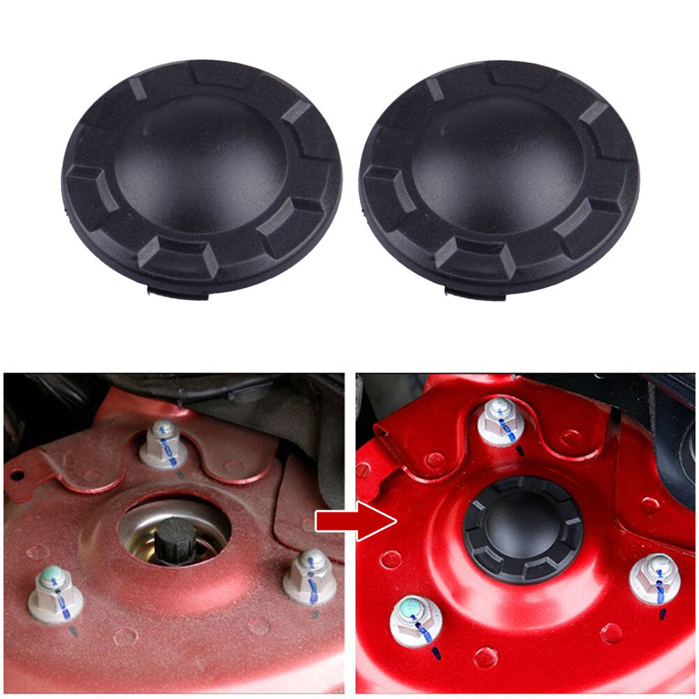2Pcs For Mazda Shock Absorber Trims Protection Cover Cap Auto