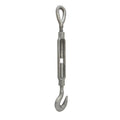 3/4" X 12" Turnbuckle Eye Hook 3000 Lbs Galvanized Drop Forged