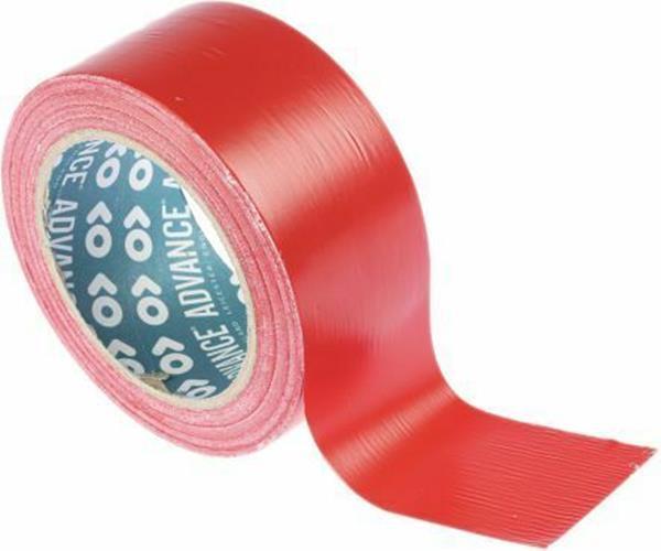 Advance Tapes AT8 Red PVC Lane Marking Tape 50mm