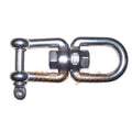 Jaw Eye Swivel 3/8" Wll 1500 Lbs Stainless Steel Ss 316