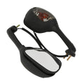 Rearview Mirrors W/ Turn Signal For Suzuki Gsxr1000 | Built Supply Co