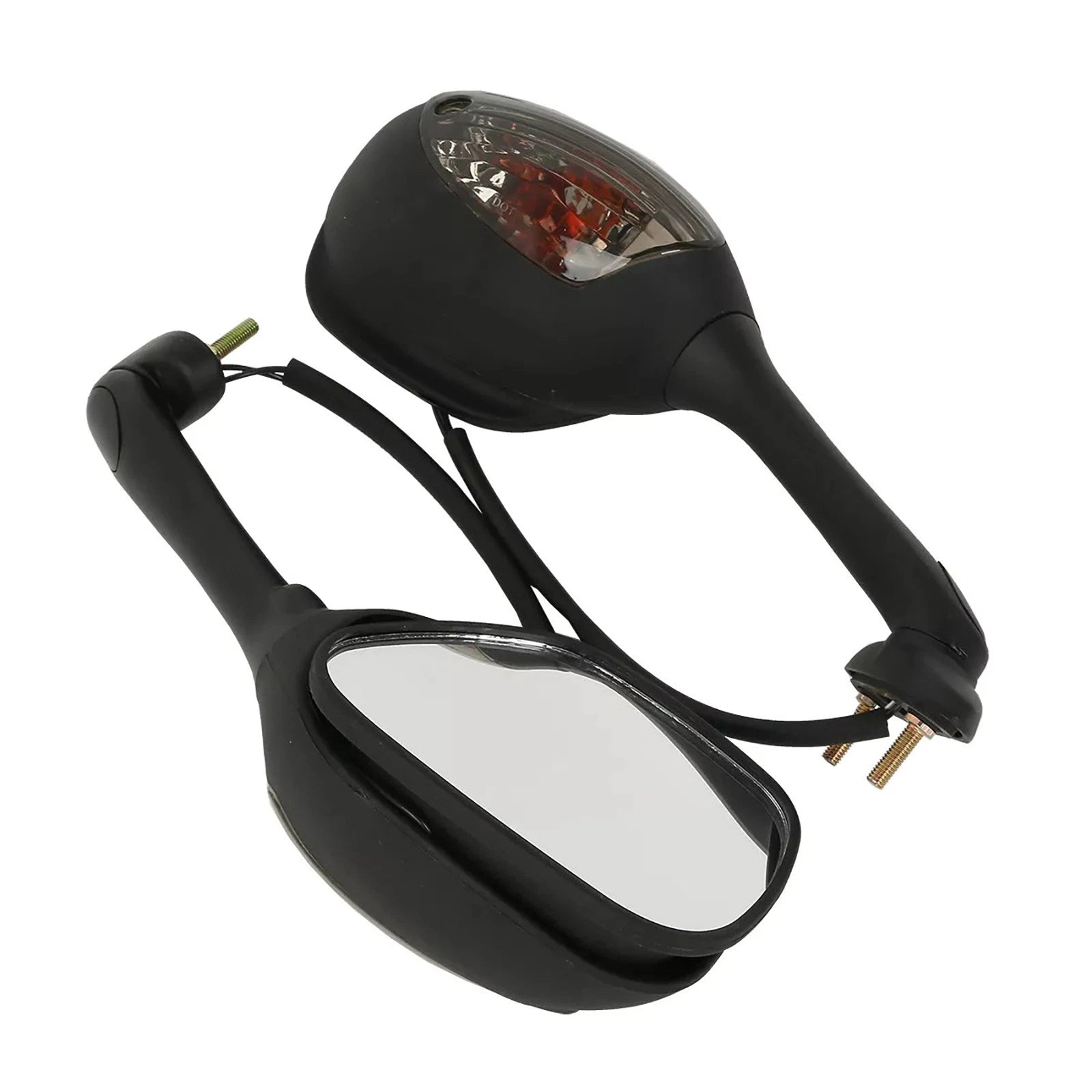 Rearview Mirrors W/ Turn Signal For Suzuki Gsxr1000 | Built Supply Co