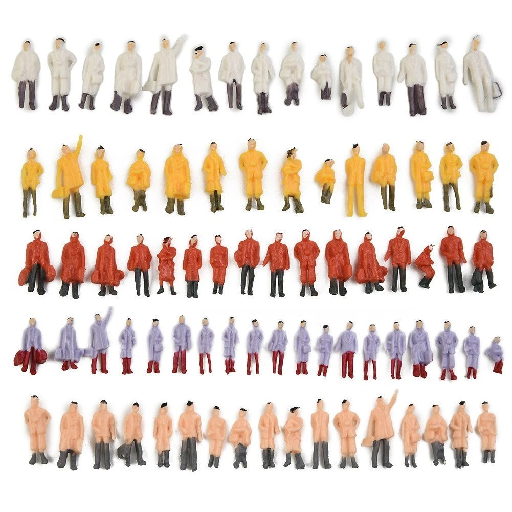 Railway Train Layout Painted-figure<wbr/>s 1:87 Ho | Built Supply Co