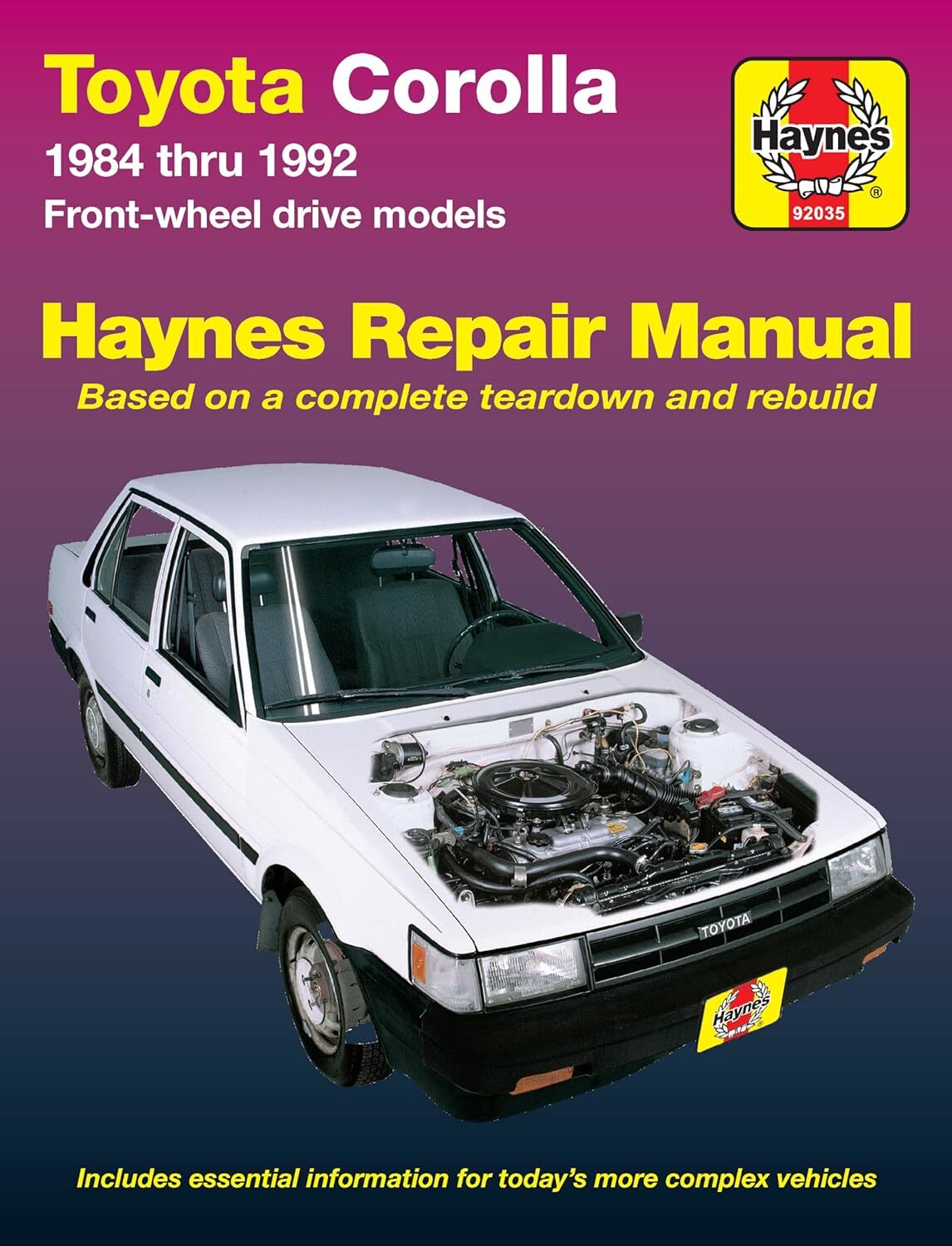 Toyota Corolla Repair Manual by Haynes