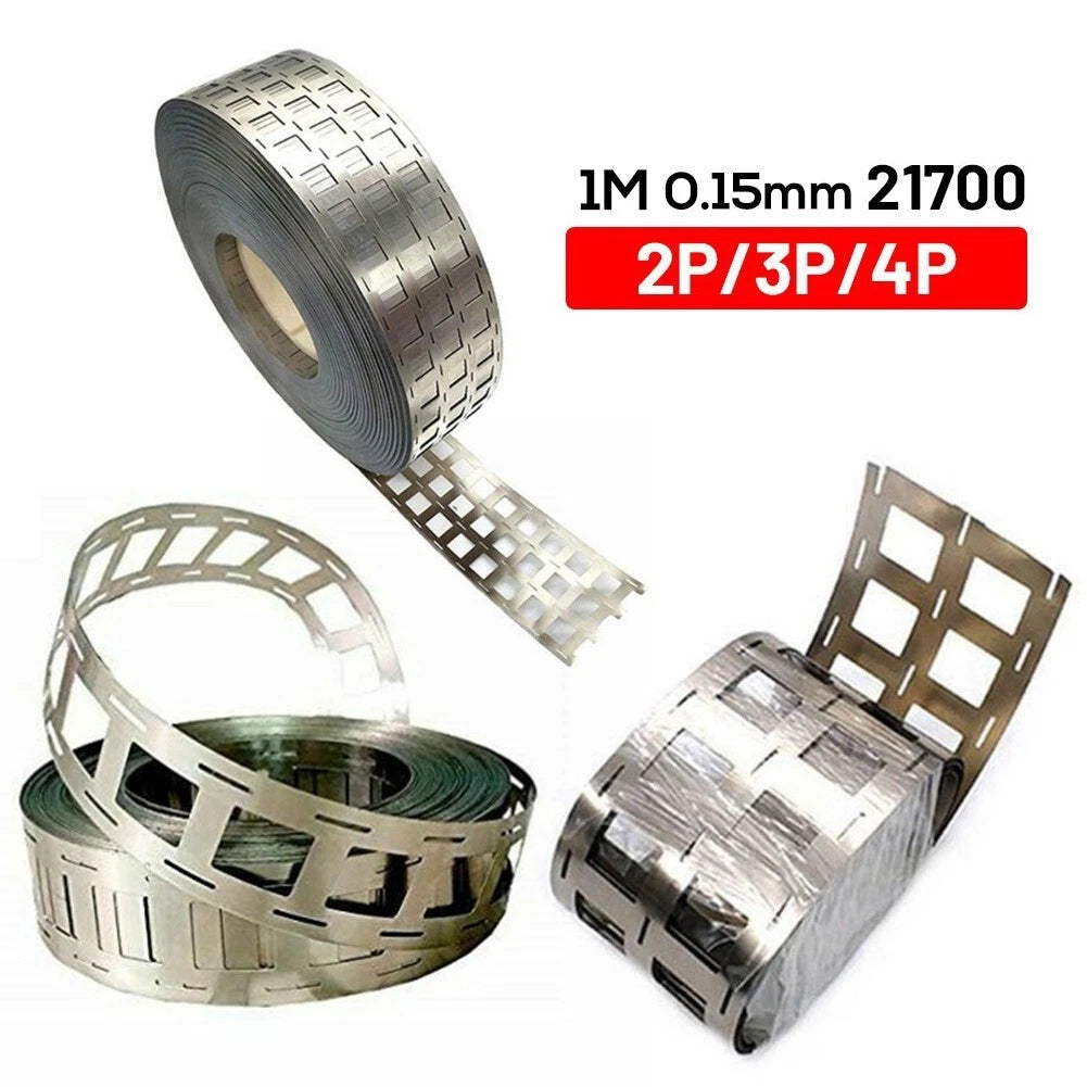 Nickel Plated Steel Strip 1m 2p 3p 4p 21700 Nickel Tape Holder For