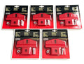 5 Lynx Deka Universal Metal Battery Hold Down Brackets Car Truck Suv