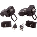 Hood Lock Latches Buckle Pins Catch with Key Kit For Jeep Wrangler JL 2018-2019