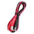 Red Black 10a Dc Test Cable 100cm With For Alligator Clips Banana