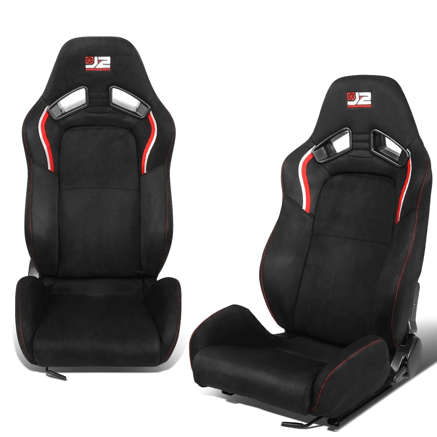 J2 Engineering Reclinable Racing Bucket Seats + | Built Supply Co