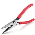 ARROW 8" High Leverage Needle Nose Plier Side Cutter Long Nose Plier