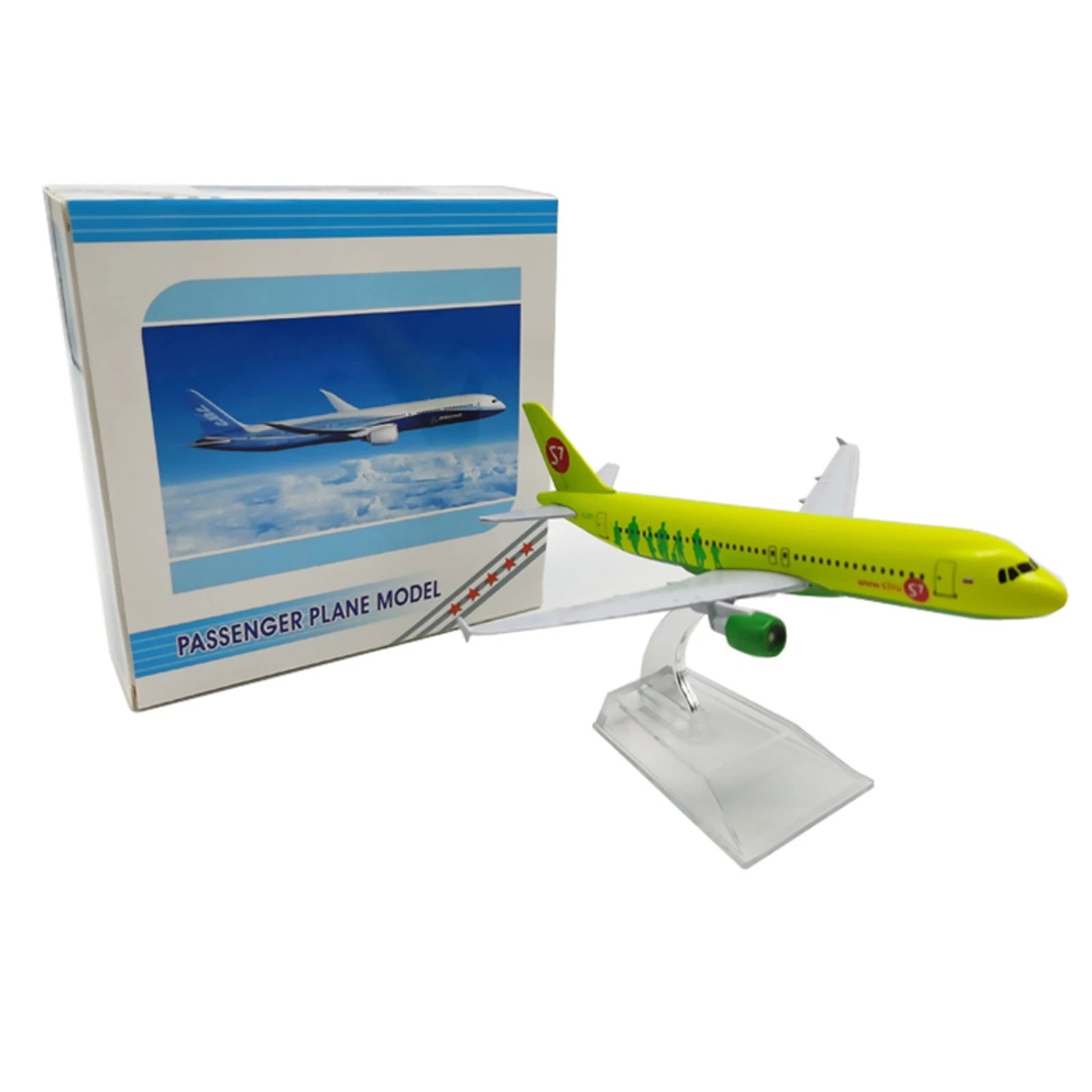 1:400 Russia Air Siberia S7 A320 Airplane Model Plane Alloy Aircraft