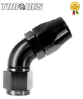 AN-12 JIC-12 60 Degree ULTRAFLOW Swivel Seal Hose Fitting Black by Unbranded