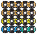 20PCS 4.5" Zirconia Flap Disc 40–120 Grit by Unbranded