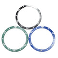 Flat Ceramic Watch Bezel Insert Spare Parts Fit For 38mm Skx009