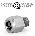 1/8" NPT Female To M10x1.5 Male Stainless Steel Reducer Gauge Take Off