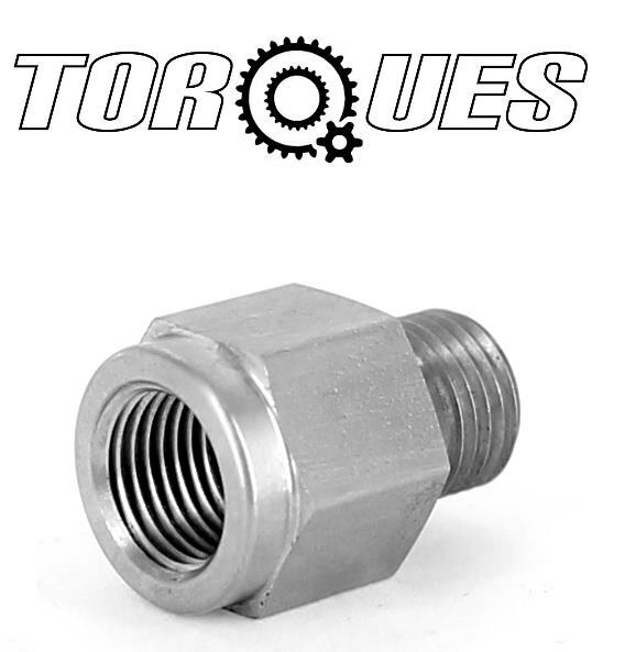 1/8" NPT Female To M10x1.0 Male Stainless Steel Reducer Gauge Take Off