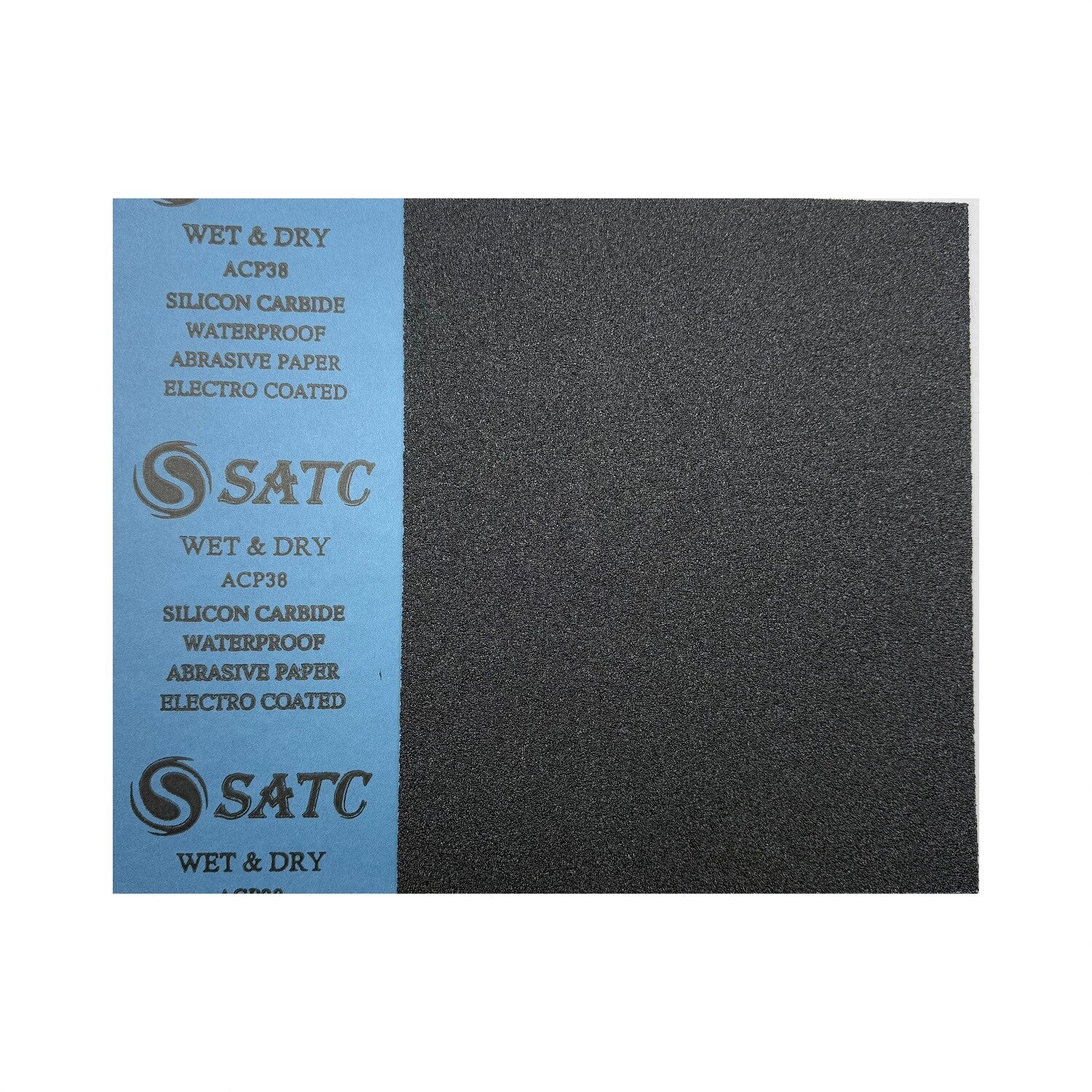 100PCS 9x11" Sandpaper 60 Grit Dry Wet Sand Paper Silicon Carbide