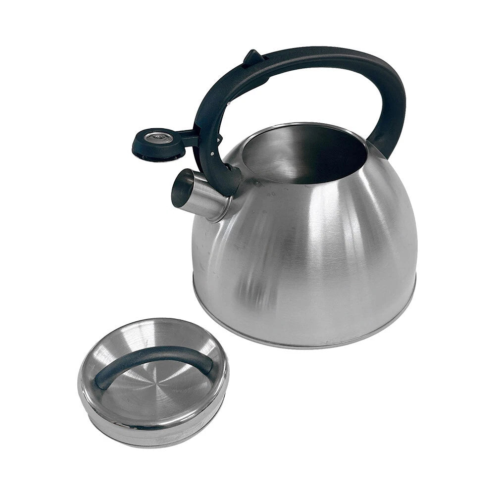 Stainless Steel Whistling Tea Kettle,2.5 Liters On Induction