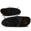 Fit 98-01 Kia Sephia Pair Smoked Housing Amber | Built Supply Co