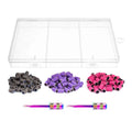 210* Nail Sanding Bands Set W/ 2 Sanding Shank For Manicure Pedicure