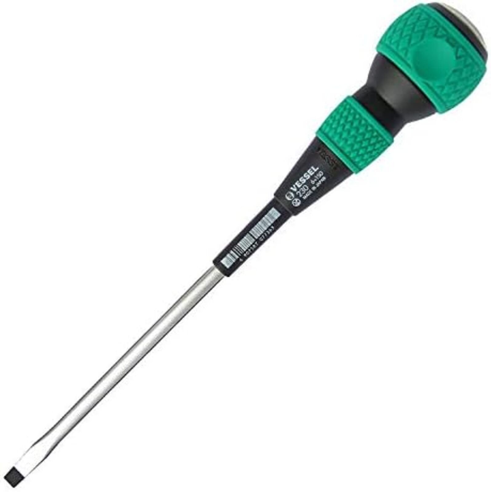 VESSEL Ball Grip Penetrating Screwdriver -6 x 150
