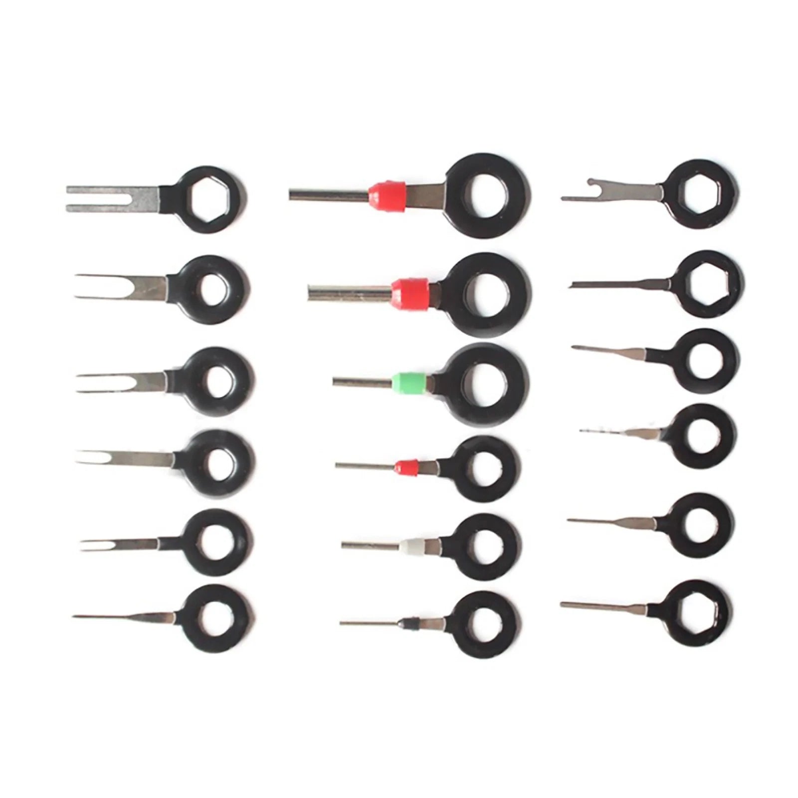 18pack Aluminum Motorcycle Wire Terminal Remover Removal Tool Wiring