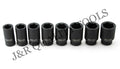 8pc 3/4" Drive Deep Impact Socket Set