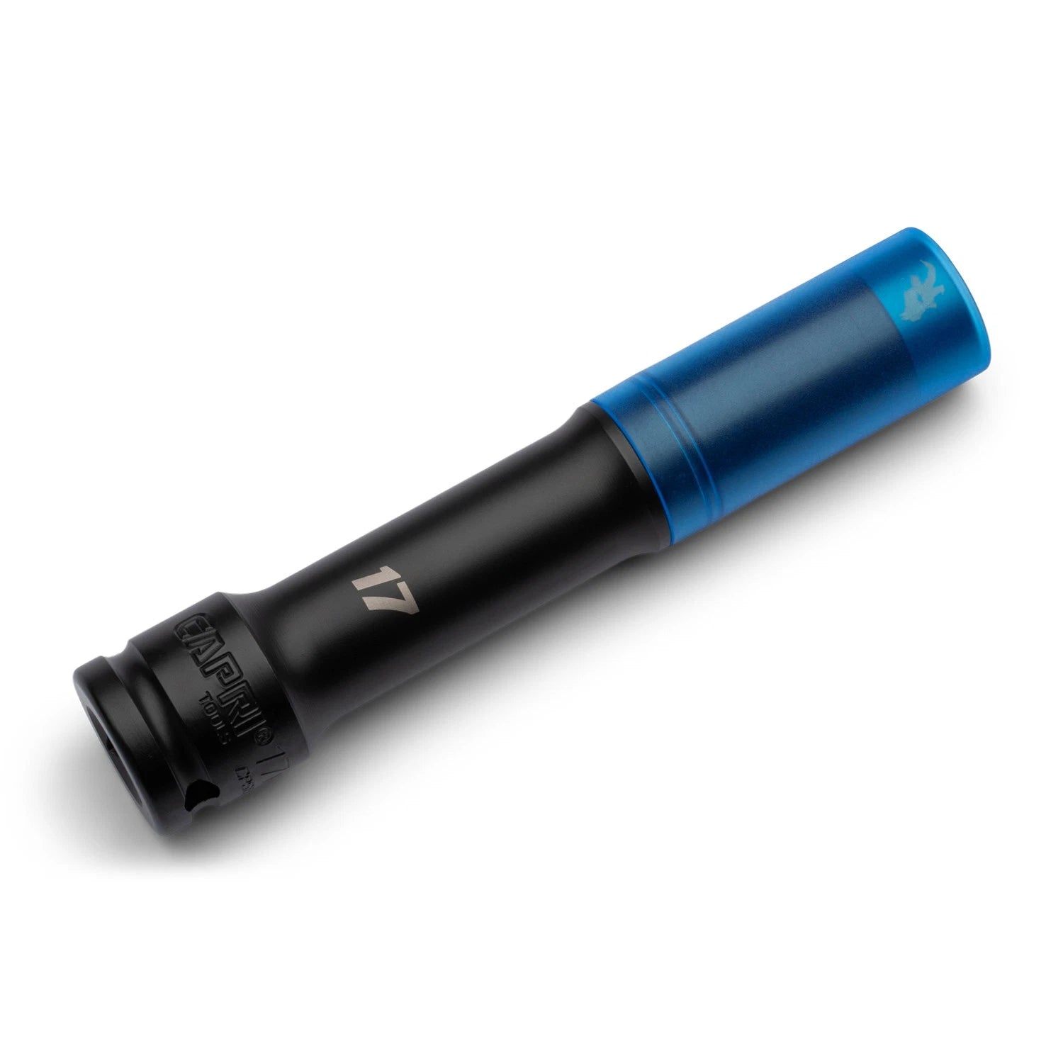 Capri Tools 1/2 In. Drive Extended Wheel Lug Nut Socket, 17 Mm