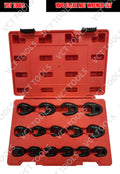 VCT 15pc Metric Crowfoot Wrench Set