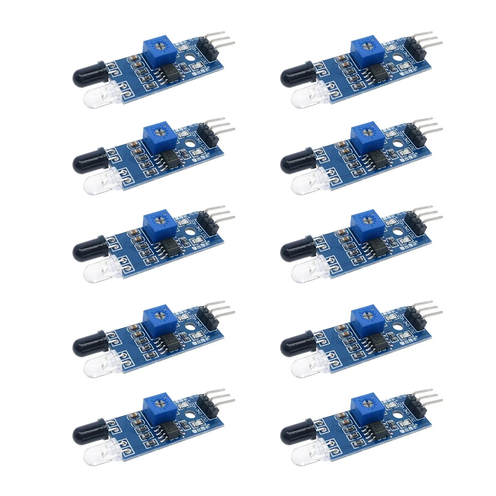 Ir Infrared Obstacle Avoidance Sensor Module Part For Smart Car Robot
