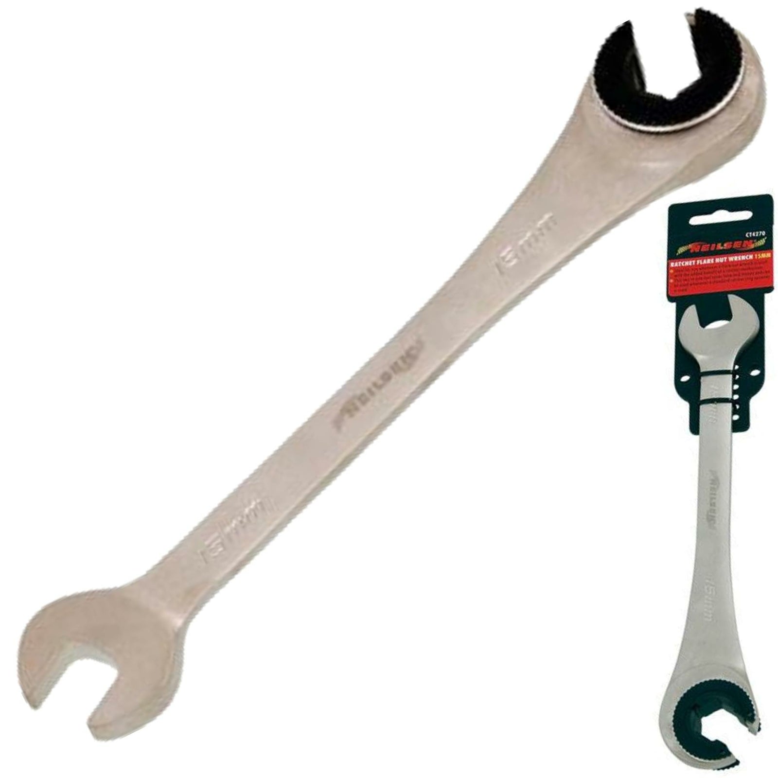 Neilsen 15mm Flare Nut Wrench for Brake Pipes