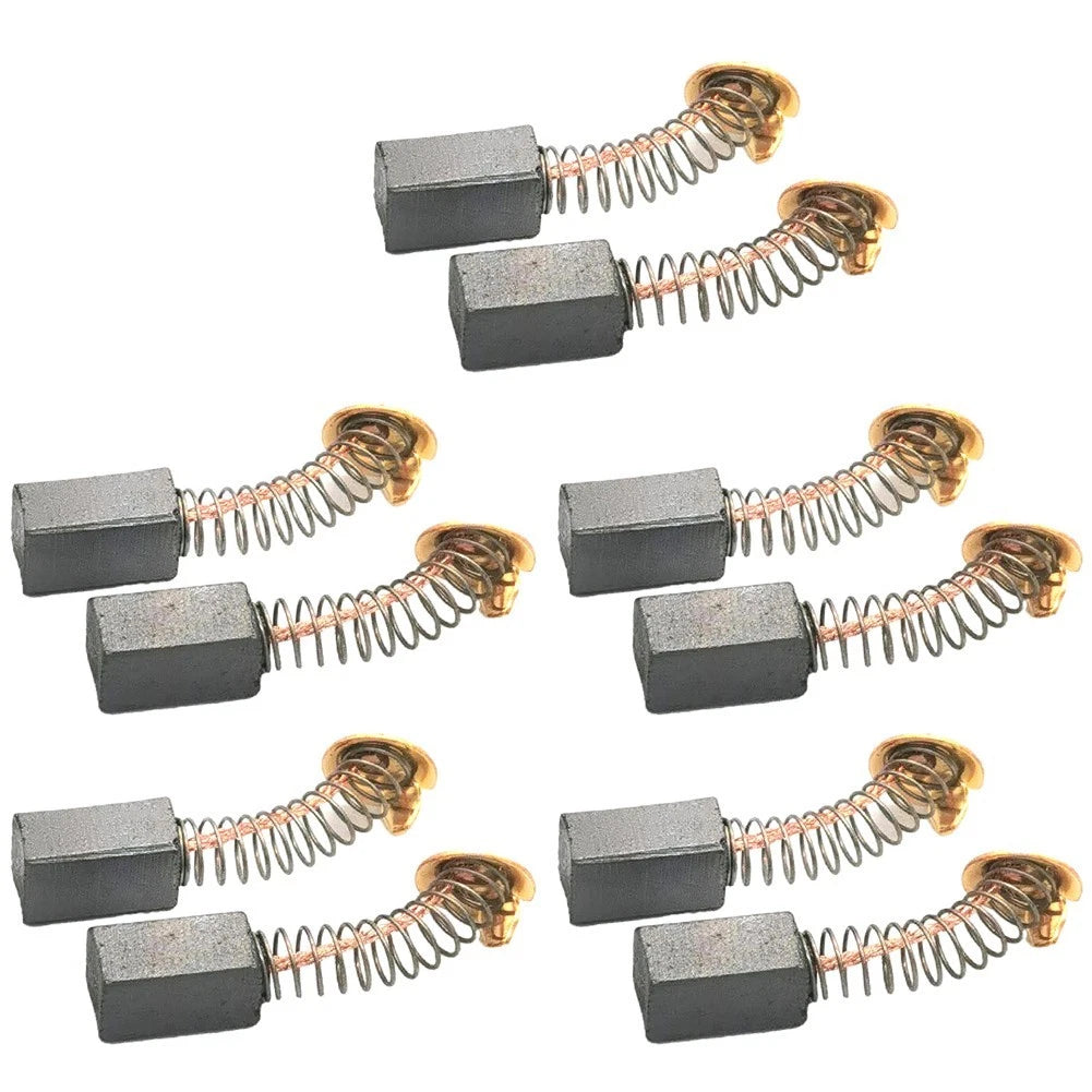 Replacement Motor Carbon Brushes 10 Pack Low Sparking Suitable For
