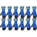 BlueSpot Nitrile Coated Water Resistant Work High Grip Gloves 1pc 6pc Or 12pcOpe