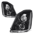 Fit 06-11 Cadillac Dts Black Housing Clear Lens | Built Supply Co