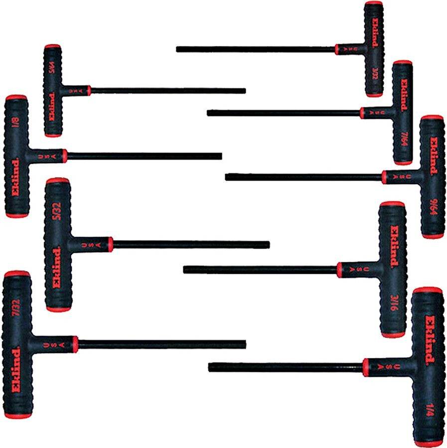 Eklind T Handle Hex Wrench Set - 9pc