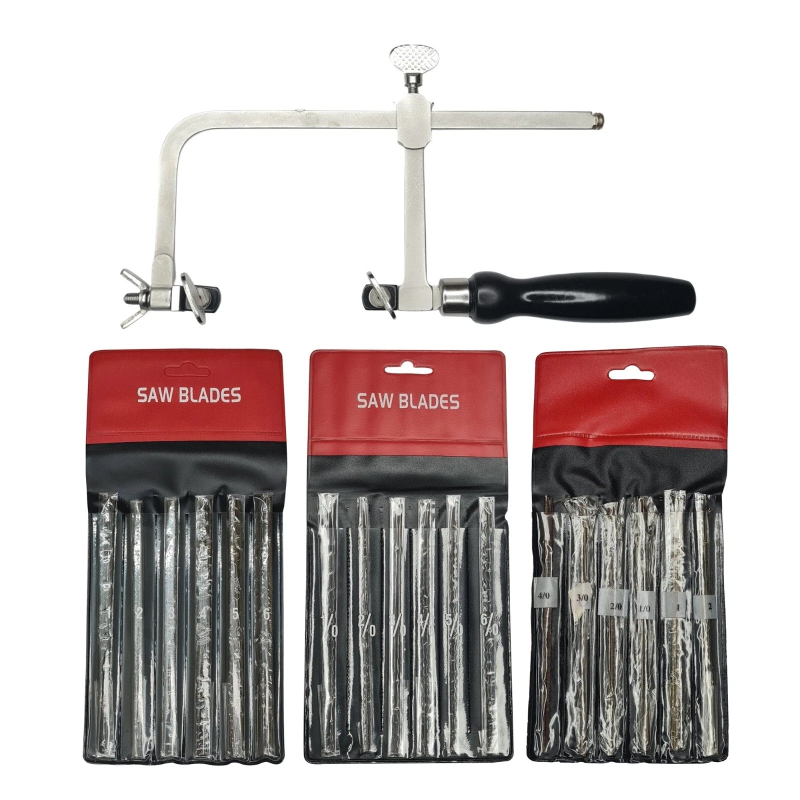3" Jewelers Adjustable Saw Frame With Set Jeweler Piercing Steel