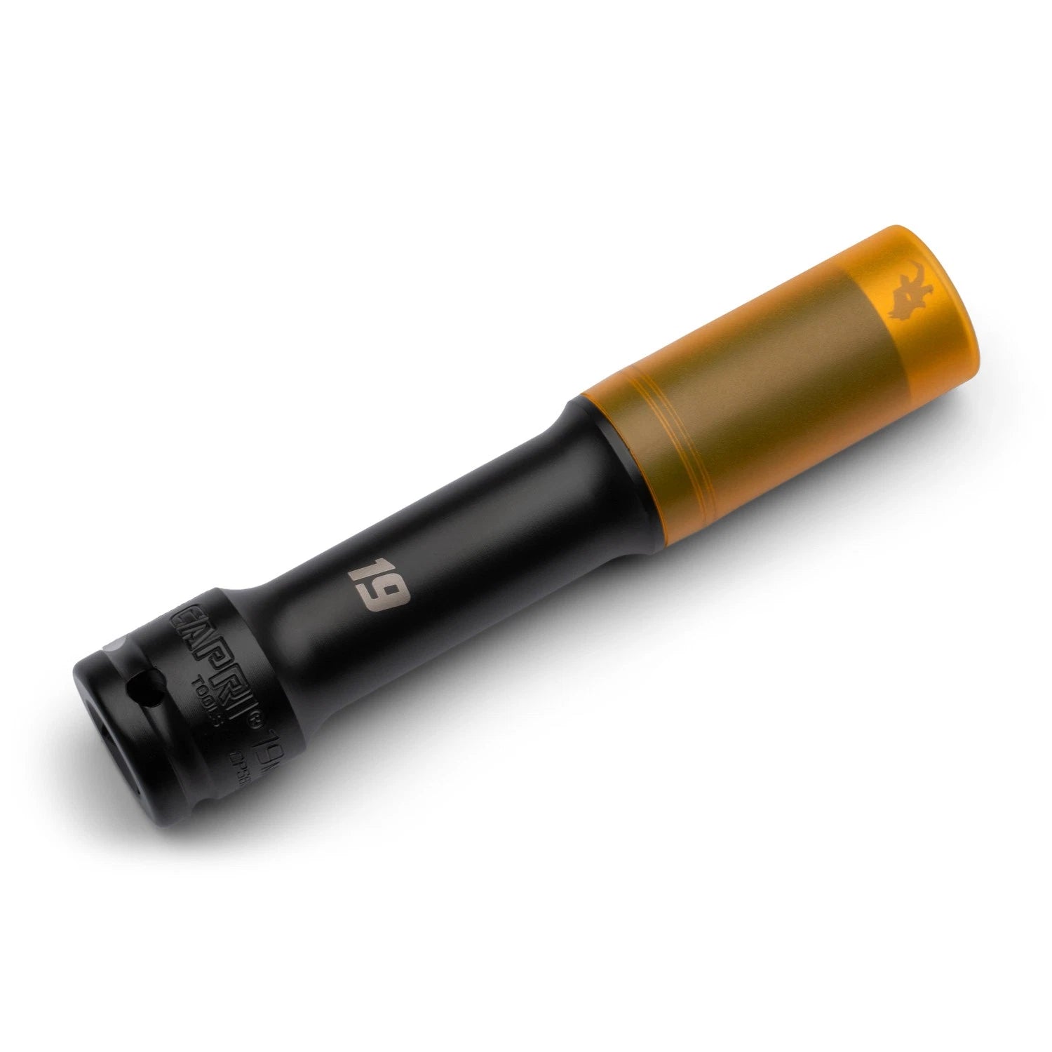 Capri Tools 1/2 In. Drive Extended Wheel Lug Nut Socket, 19 Mm
