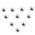 10*oscillating Weight Rotor Screw For Eta 2824 2834 2836 2846