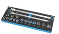 17PC Extra Long Flex-Head Ratcheting Wrench Set, Metric Double Box End