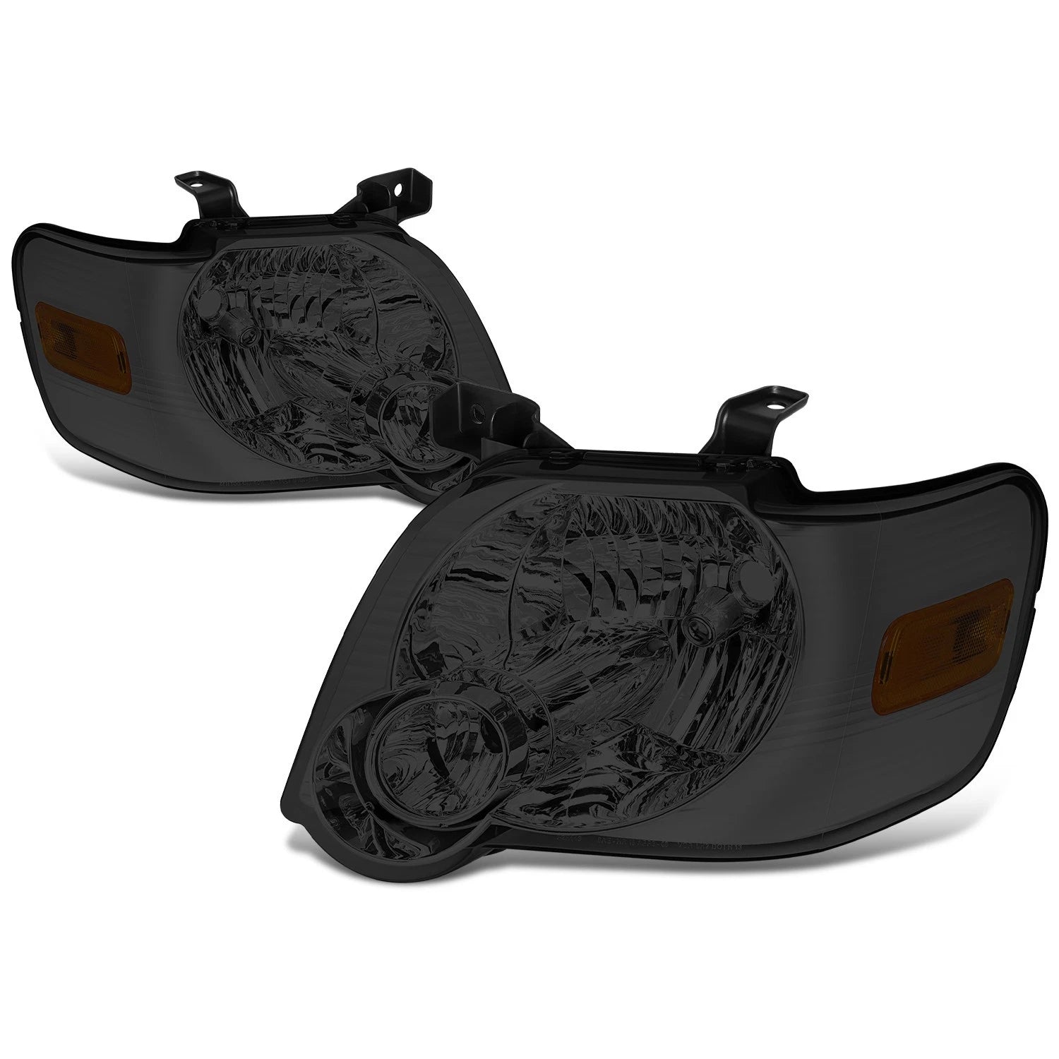 Fit 2006-2010 Ford Explorer Pair Smoked Housing | Built Supply Co
