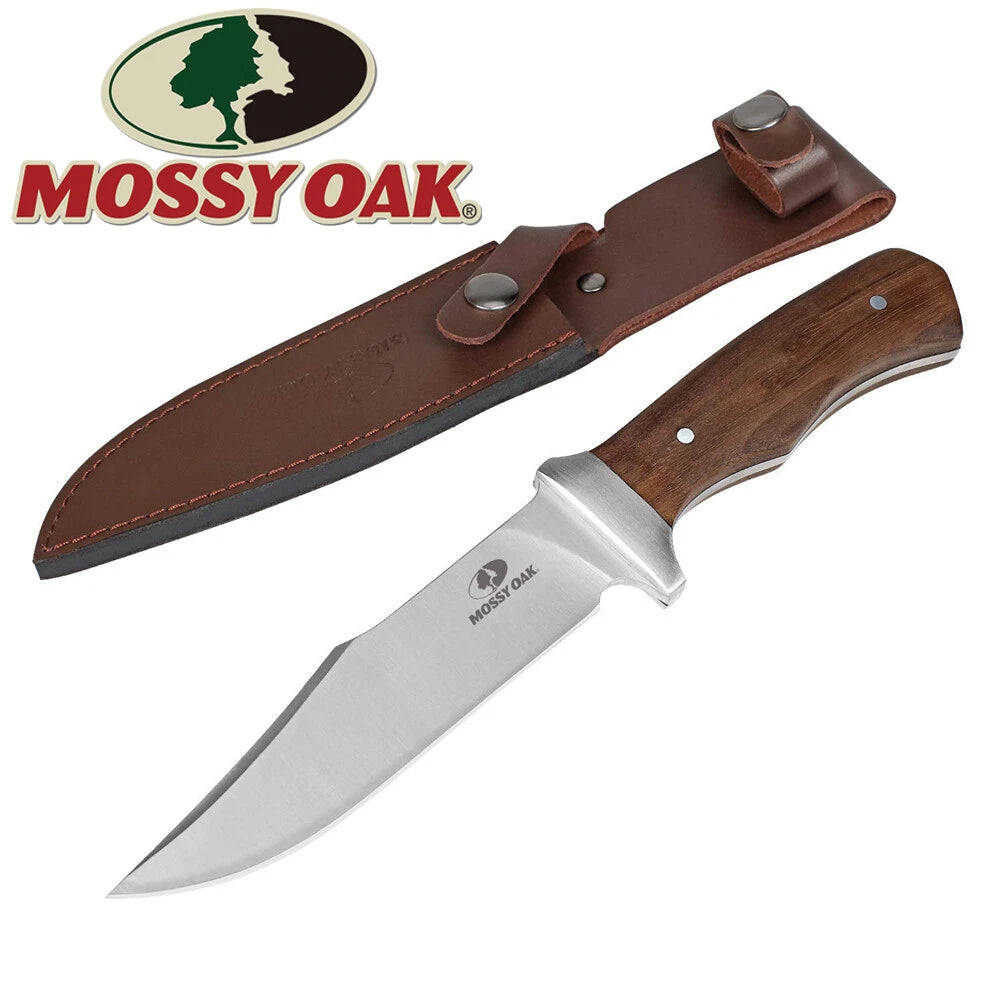 Mossy Oak 1/2/3pack 11" Full-tang Fixed Blade Knife Clip Point Blade