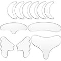11pack Silicone Anti-wrinkle Face/chest Pad Gift For Woman/all Type